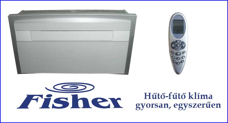 Fisher Monoblokk kültéri egység nélküli klíma