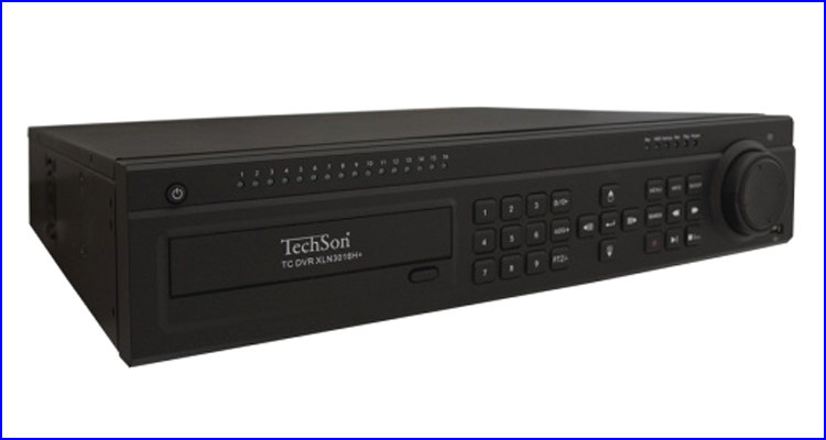 TechSon DVR XLN3016H+ kamera rendszer és videó rögzítő
