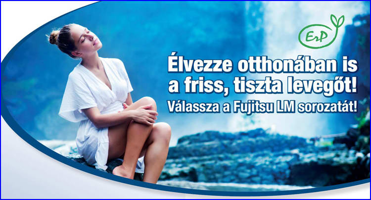Fujitsu klíma friss és tiszta levegő