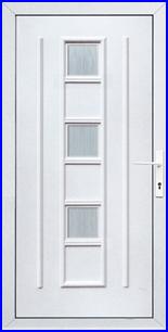 Műanyag bejárati ajtó panel