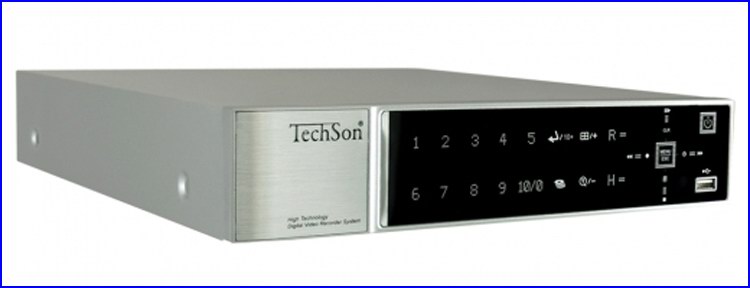 TechSon DVR BD1116 Black Diamond kamera rendszer és videó rögzítő