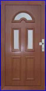 Műanyag bejárati ajtó panel