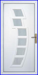Műanyag bejárati ajtó panel