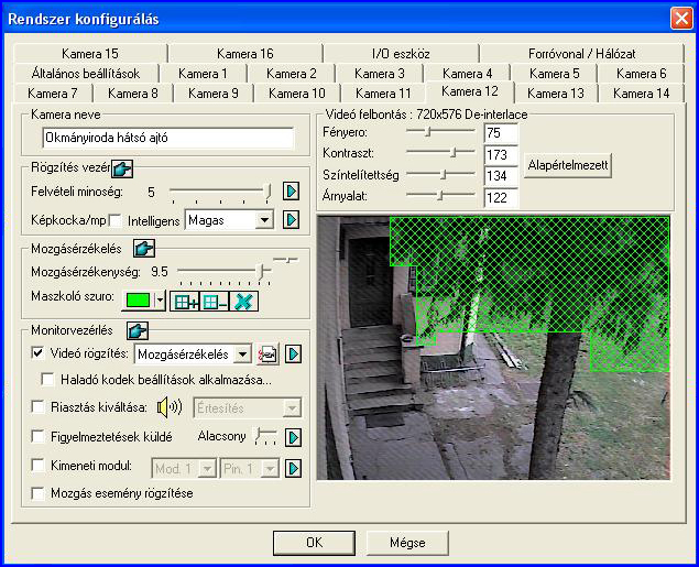 GEOVISION megfigyelő rendszer
