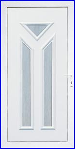 Műanyag bejárati ajtó panel