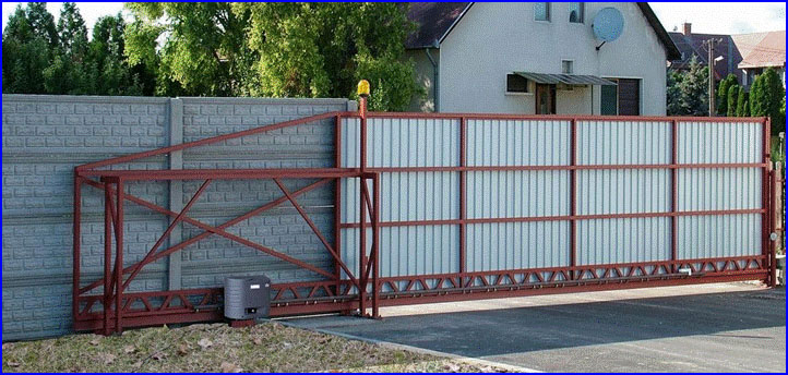 Kovácsoltvas tolókapu