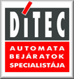 DITEC az Automata Bejáratok Specialistája
