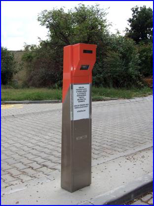 Fizető parkoló rendszer