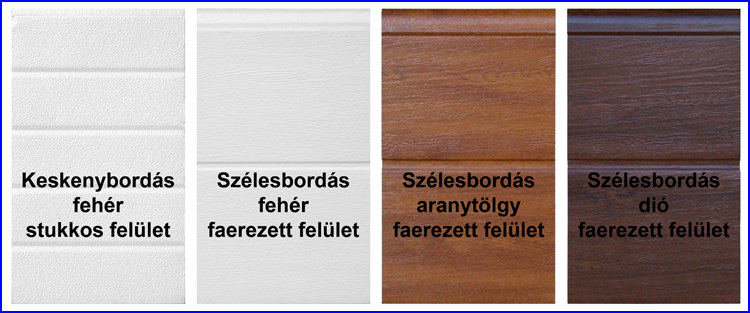 ECOTOR EASY garázskapu panelek