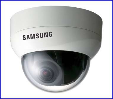 SAMSUNG SID-450 biztonsági kamera, dóm biztonsági kamera, éjjellátó biztonsági kamera