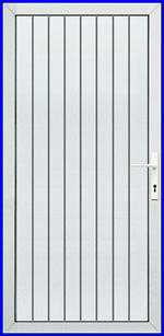 Műanyag bejárati ajtó panel
