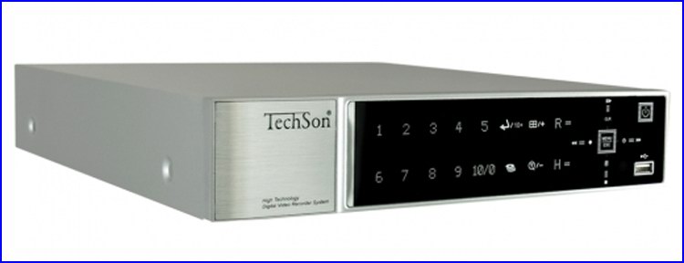 TechSon DVR BD1104 Black Diamond kamera rendszer és videó rögzítő