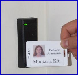 Kantech kártyás beléptető rendszer