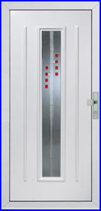 Műanyag bejárati ajtó panel