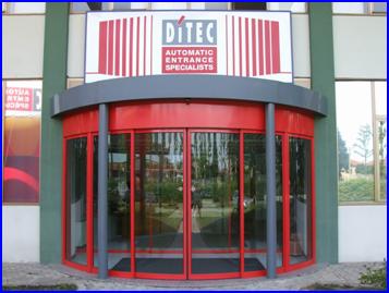 DITEC automata ajtó